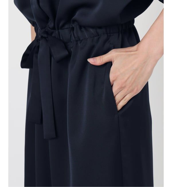 VERMEIL par iena「《追加》サテンオールインワン」|オールインワン|