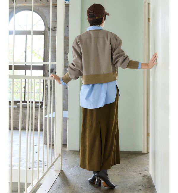 IENA「《追加2》BLACK ジップアップスウェット」|スウェット・ジャージ|