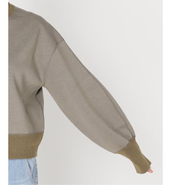 IENA「《追加2》BLACK ジップアップスウェット」|スウェット・ジャージ|