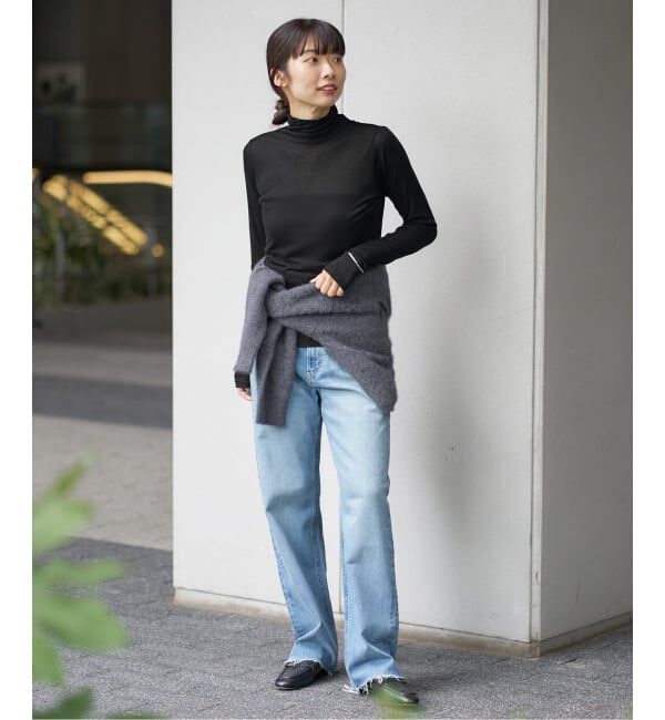 IENA「《追加2》リヨセルカシミヤタートルネック」|Tシャツ・カットソー|