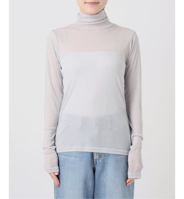 IENA「《追加2》リヨセルカシミヤタートルネック」|Tシャツ・カットソー|