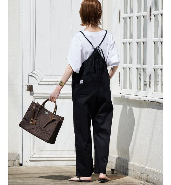 SLOBE IENA「《WEB限定/追加2予約》LEE /リー SLOBE別注 キャミソールサロペット」|オールインワン|