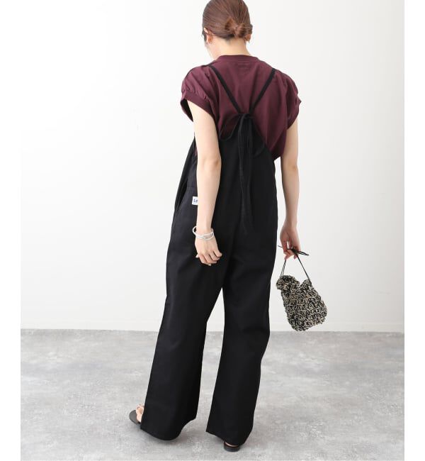 SLOBE IENA「《WEB限定/追加2予約》LEE /リー SLOBE別注 キャミソールサロペット」|オールインワン|