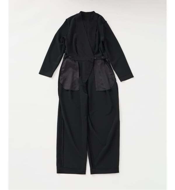 VERMEIL par iena「TAストレッチツイルコンビネゾン」|オールインワン|