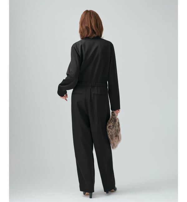 VERMEIL par iena「TAストレッチツイルコンビネゾン」|オールインワン|