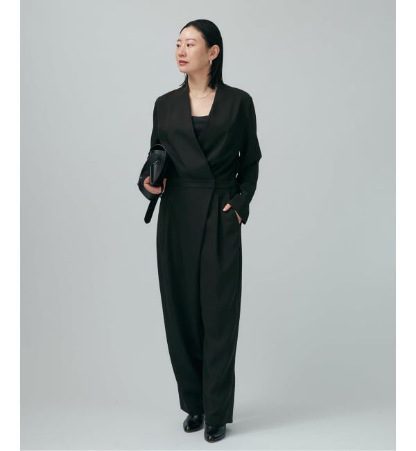 VERMEIL par iena「TAストレッチツイルコンビネゾン」|オールインワン|