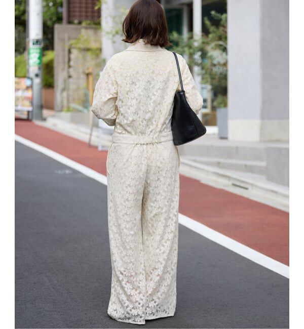 SLOBE IENA「レースオールインワン」|オールインワン|