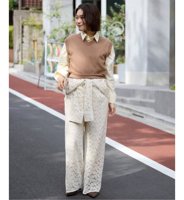 SLOBE IENA「レースオールインワン」|オールインワン|