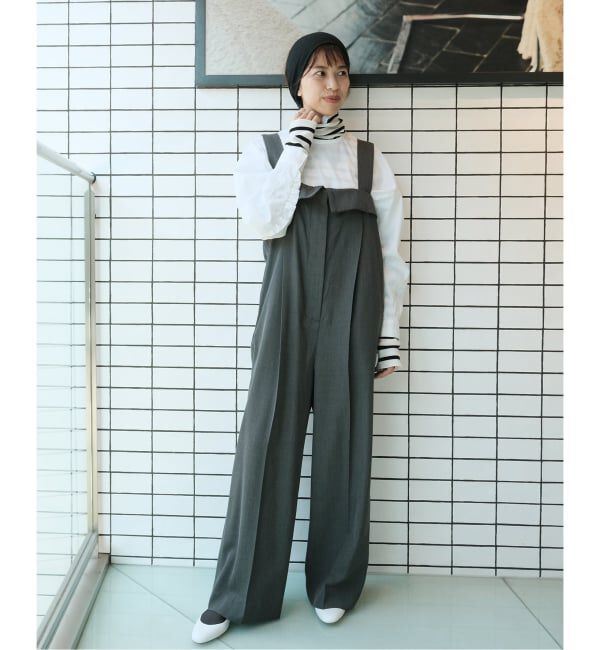 IENA「Maison IENA 別注 Nell/ネル サロペット 252-20261」|オールインワン|