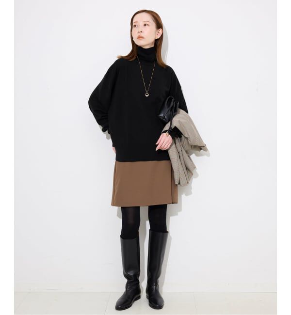 SLOBE IENA「ウォッシャブルタートルニット」|ニット・セーター|