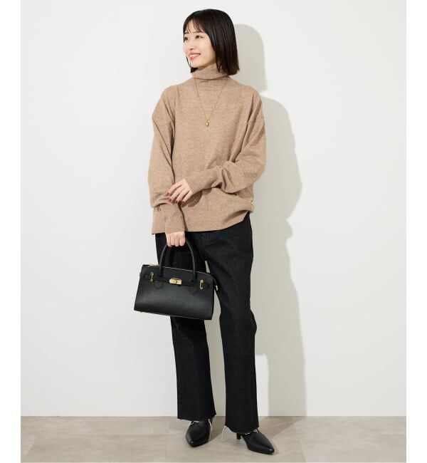 SLOBE IENA「ウォッシャブルタートルニット」|ニット・セーター|