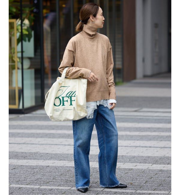 SLOBE IENA「ウォッシャブルタートルニット」|ニット・セーター|