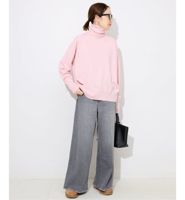 SLOBE IENA「ウォッシャブルタートルニット」|ニット・セーター|