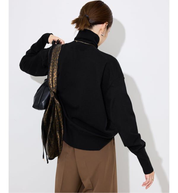 SLOBE IENA「ウォッシャブルタートルニット」|ニット・セーター|