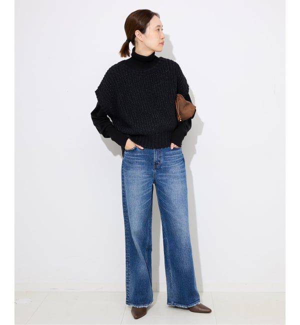 SLOBE IENA「ウォッシャブルタートルニット」|ニット・セーター|