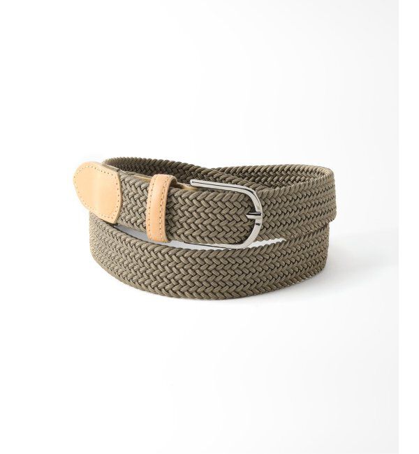 EDIFICE「EDIFICE メッシュ ベルト MADE IN ITALY」|ベルト|ベージュ