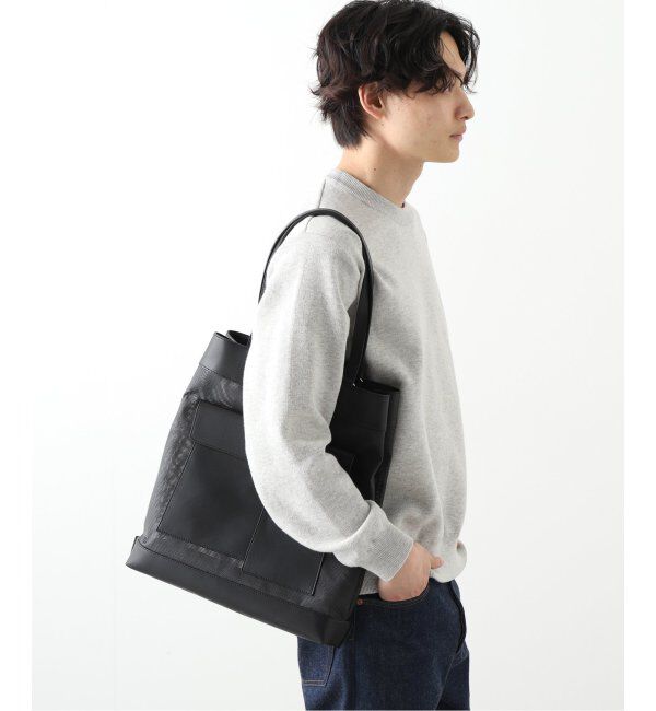 EDIFICE「【the dilettante / ザ ディレッタント】 Alas メッシュコンビ トートバッグ」|トートバッグ|