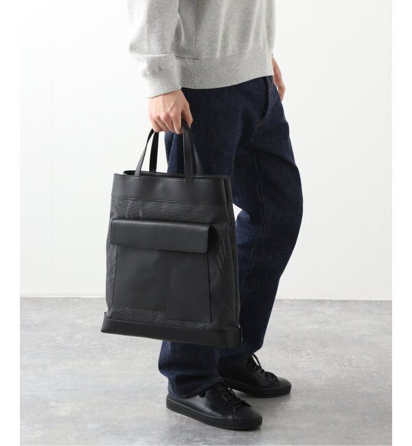 EDIFICE「【the dilettante / ザ ディレッタント】 Alas メッシュコンビ トートバッグ」|トートバッグ|