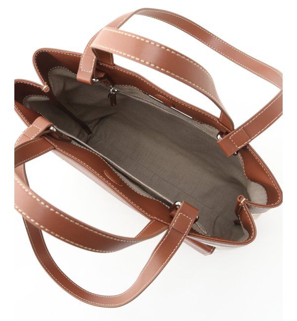 EDIFICE「【the dilettante / ザ ディレッタント】Alas キャンバスコンビトートバッグ」|トートバッグ|