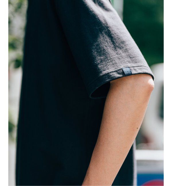 EDIFICE「【LOOPWHEELER for LOWERCASE】別注 ツリテンジク ビッグTシャツ」|Tシャツ・カットソー|