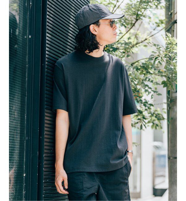 EDIFICE「【LOOPWHEELER for LOWERCASE】別注 ツリテンジク ビッグTシャツ」|Tシャツ・カットソー|