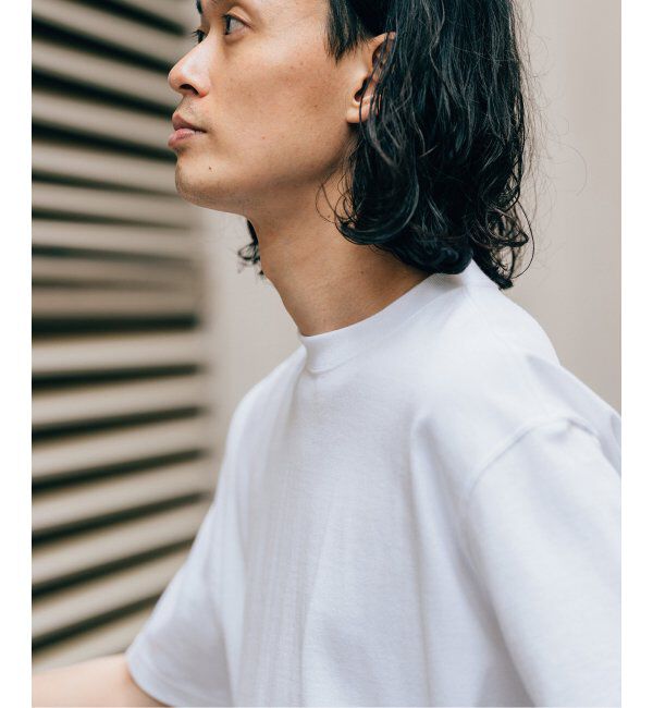 EDIFICE「【LOOPWHEELER for LOWERCASE】別注 ツリテンジク ビッグTシャツ」|Tシャツ・カットソー|