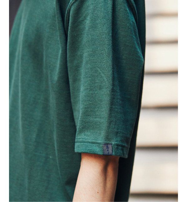 EDIFICE「【LOOPWHEELER for LOWERCASE】別注 ツリテンジク ビッグTシャツ」|Tシャツ・カットソー|