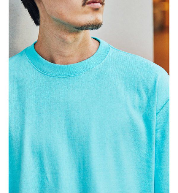 EDIFICE「【LOOPWHEELER for LOWERCASE】別注 ツリテンジク ビッグTシャツ」|Tシャツ・カットソー|