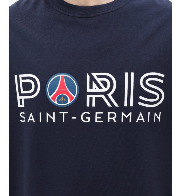 Paris Saint-Germain「【Paris Saint-Germain】トリコロール インライン プリントTシャツ」|Tシャツ・カットソー|
