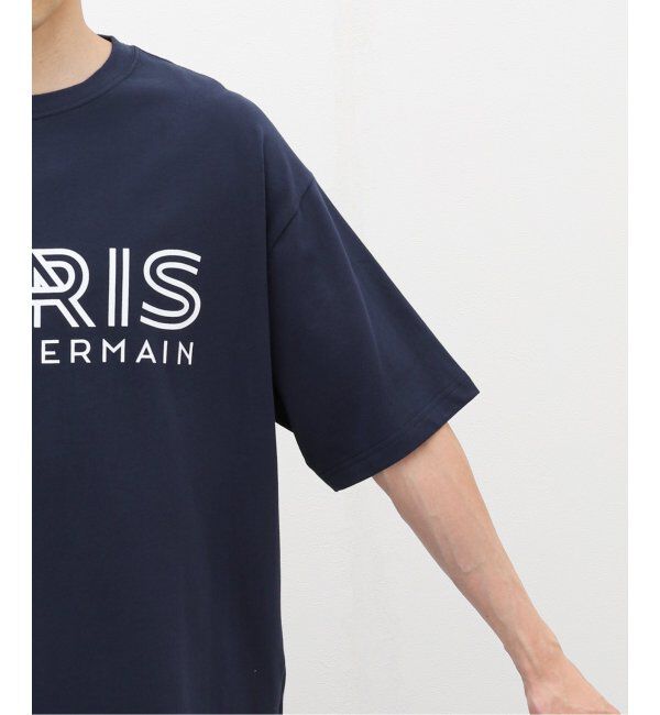 Paris Saint-Germain「【Paris Saint-Germain】トリコロール インライン プリントTシャツ」|Tシャツ・カットソー|