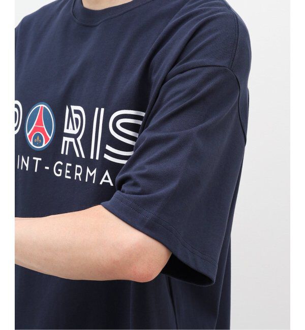 Paris Saint-Germain「【Paris Saint-Germain】トリコロール インライン プリントTシャツ」|Tシャツ・カットソー|