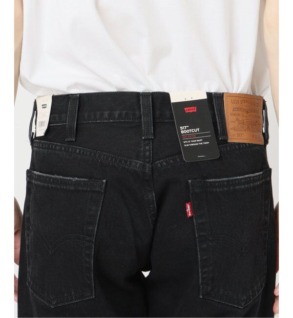 EDIFICE「Levi&rsquo;s(リーバイス) 別注 517 TM BLACK L29」|デニム|