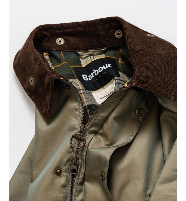 EDIFICE「Barbour for MARKAWARE & EDIFICE 別注 タマムシ BEDALE/ビデイル "SOLARO"」|その他|