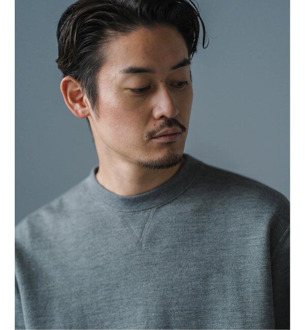EDIFICE「LOOPWHEELER &times; LOWERCASE for EDIFICE ウール/シルク スウェットSP」|スウェット・ジャージ|