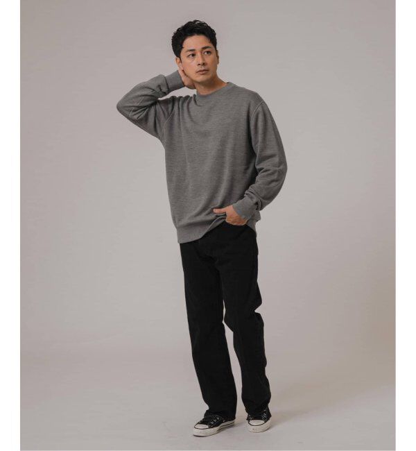 EDIFICE「LOOPWHEELER &times; LOWERCASE for EDIFICE ウール/シルク スウェットSP」|スウェット・ジャージ|