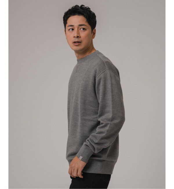 EDIFICE「LOOPWHEELER &times; LOWERCASE for EDIFICE ウール/シルク スウェットSP」|スウェット・ジャージ|