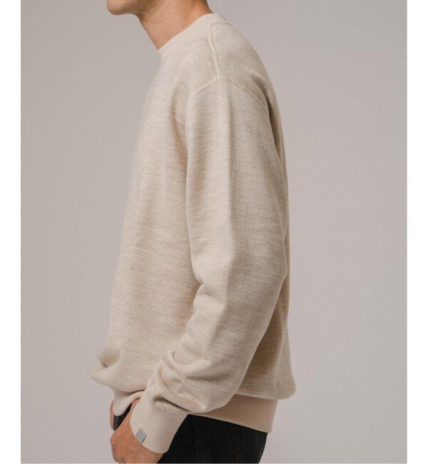 EDIFICE「LOOPWHEELER &times; LOWERCASE for EDIFICE ウール/シルク スウェットSP」|スウェット・ジャージ|