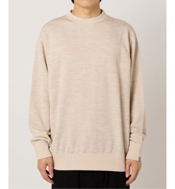 EDIFICE「LOOPWHEELER &times; LOWERCASE for EDIFICE ウール/シルク スウェットSP」|スウェット・ジャージ|