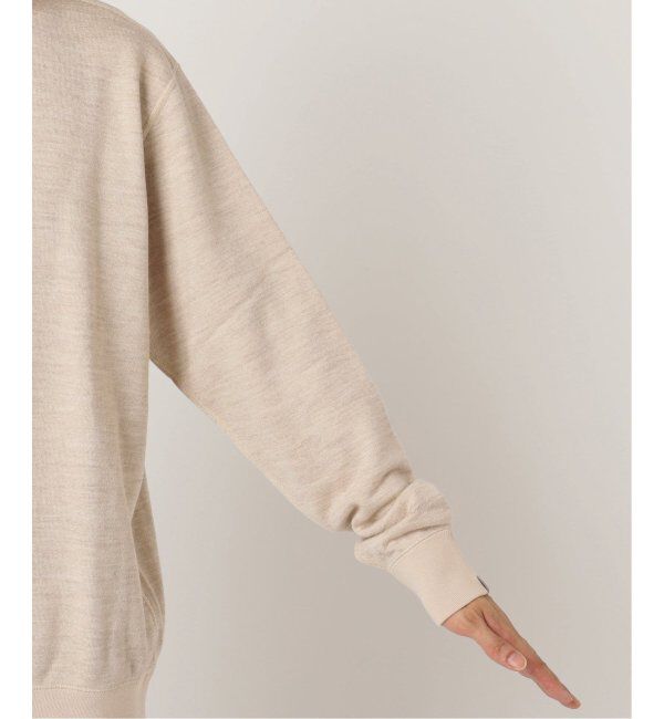 EDIFICE「LOOPWHEELER &times; LOWERCASE for EDIFICE ウール/シルク スウェットSP」|スウェット・ジャージ|