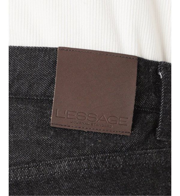 journal standard L'essage「ルーズウェービング 3D デニムパンツ」|デニム|