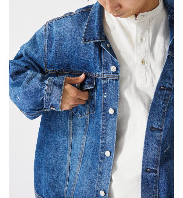 JOURNAL STANDARD relume「LEVI&rsquo;S(R) / リーバイス(R) 別注 TYPE III TRUCKER JACKET Selvedge INDIGO」|デニムジャケット|