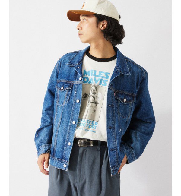 JOURNAL STANDARD relume「LEVI&rsquo;S(R) / リーバイス(R) 別注 TYPE III TRUCKER JACKET Selvedge INDIGO」|デニムジャケット|