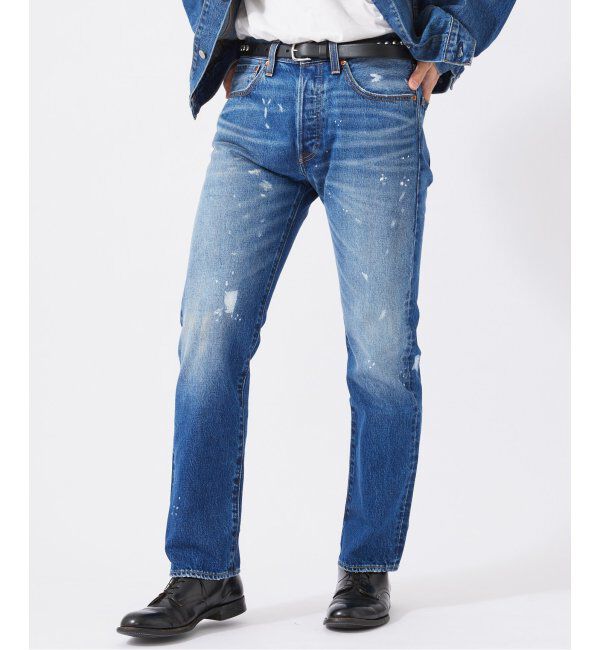 JOURNAL STANDARD relume「LEVI&rsquo;S(R)/リーバイス(R) 別注 501(R) Selvedge Paint Splatters L30」|デニム|