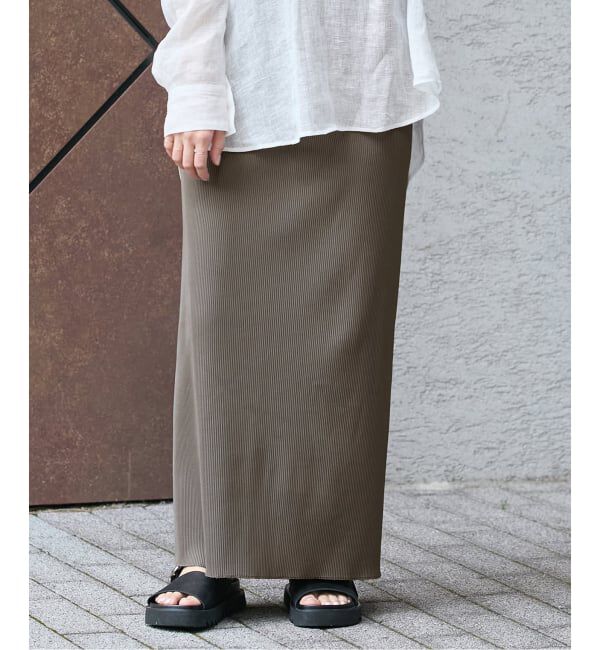 JOURNAL STANDARD「《WEB限定追加2》ハリヌキテレコロングスカート」|スカート|