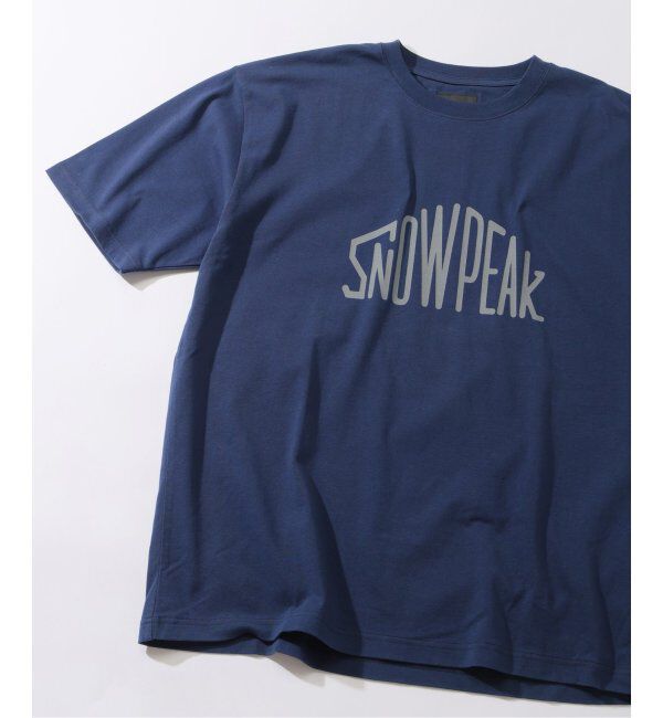 JOURNAL STANDARD relume「SNOWPEAK / スノーピーク 別注 &rdquo;トラペゾイド&rdquo; ロゴTシャツ」|Tシャツ・カットソー|