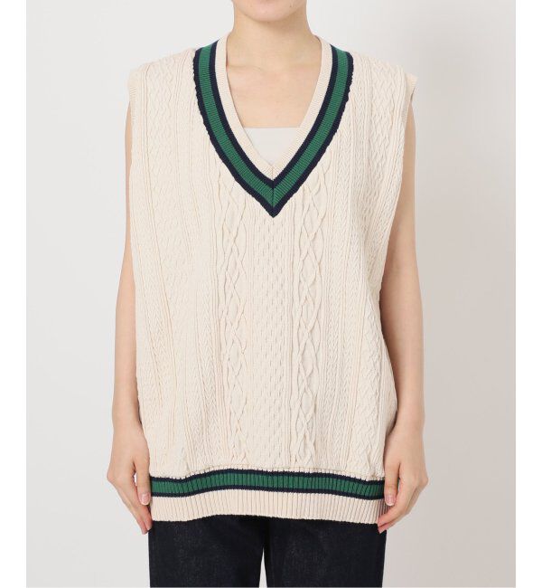 journal standard L'essage「《追加》《別注》【ILL ONE EIGHTY/イル ワンエイティ】TIDEN VEST：ベスト」|ベスト・ジレ|