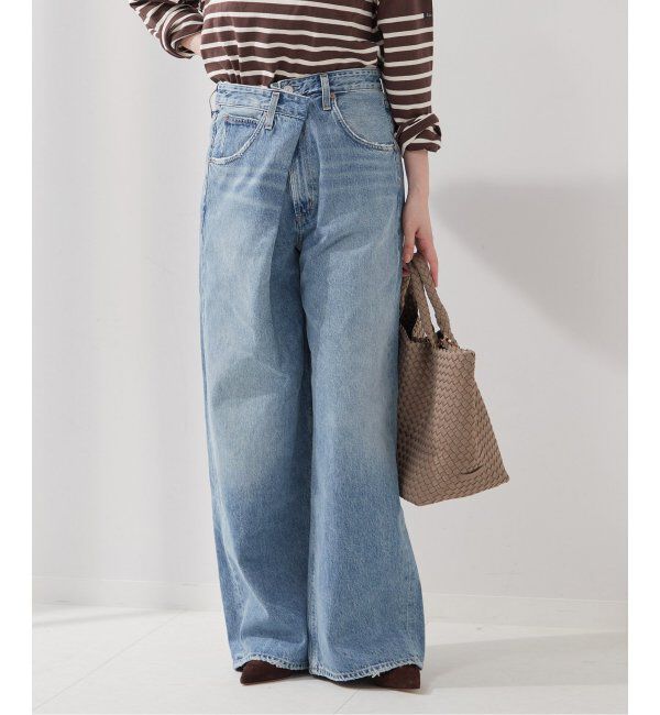 journal standard L'essage「【AGOLDE / エーゴールドイー】VANA FOLD JEAN IN MANTRA：デニム」|デニム|