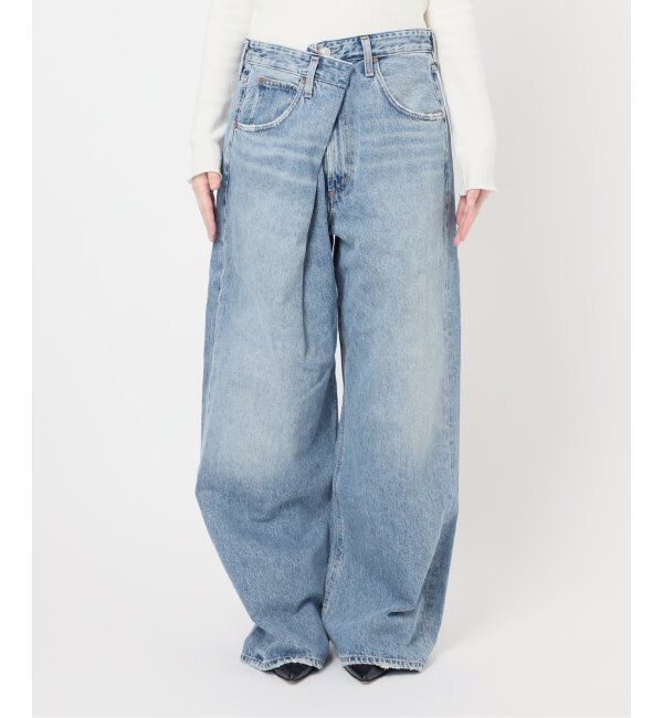 journal standard L'essage「【AGOLDE / エーゴールドイー】VANA FOLD JEAN IN MANTRA：デニム」|デニム|