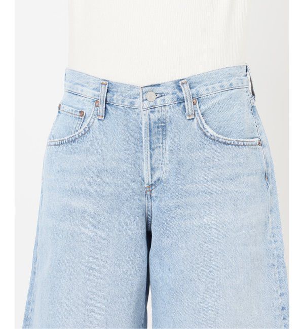 journal standard L'essage「【AGOLDE / エーゴールドイー】BAGGY V-SHORT IN PREVAIL：デニム」|デニム|