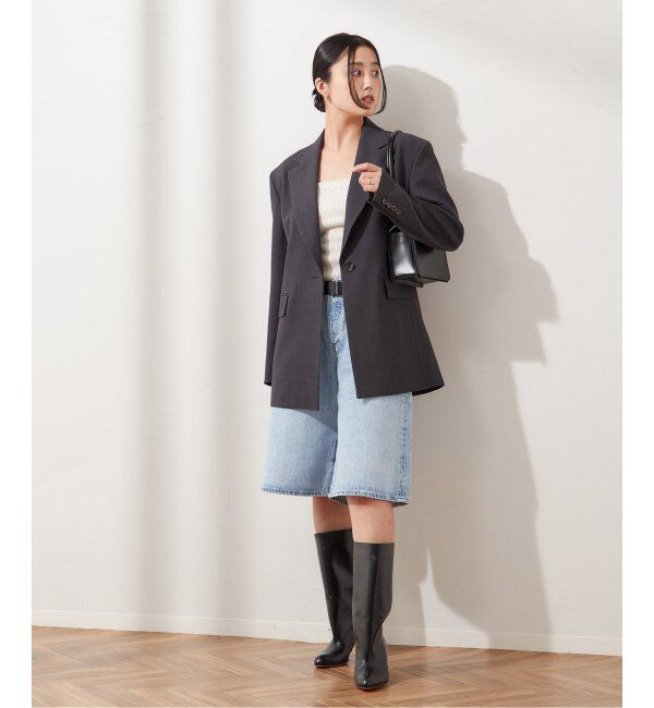 journal standard L'essage「【AGOLDE / エーゴールドイー】BAGGY V-SHORT IN PREVAIL：デニム」|デニム|